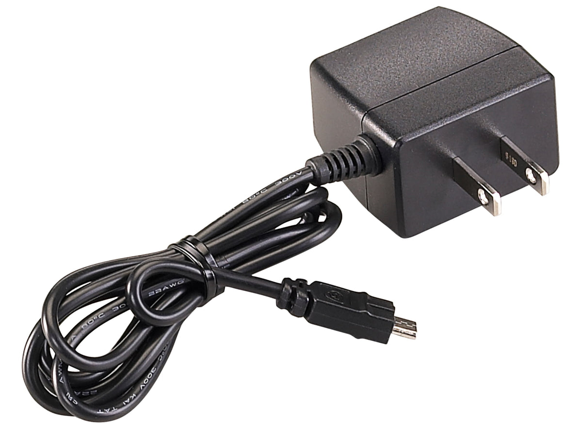 Streamlight 120V AC USB Dedicated Wall Adapter Charging Cord Black 22071