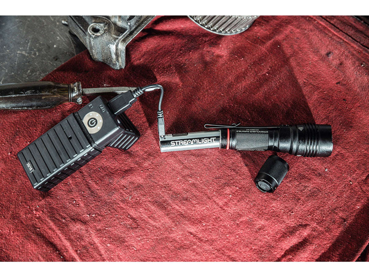 Streamlight Protac Hl-x Flashlight With Usb Rechargeable Battery Black - 88084