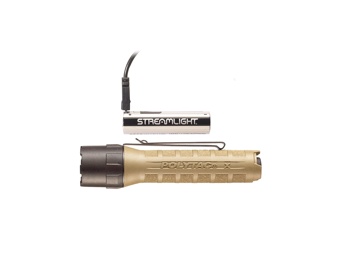 Streamlight Polytac X Tactical Flashlight Coyote - 88612