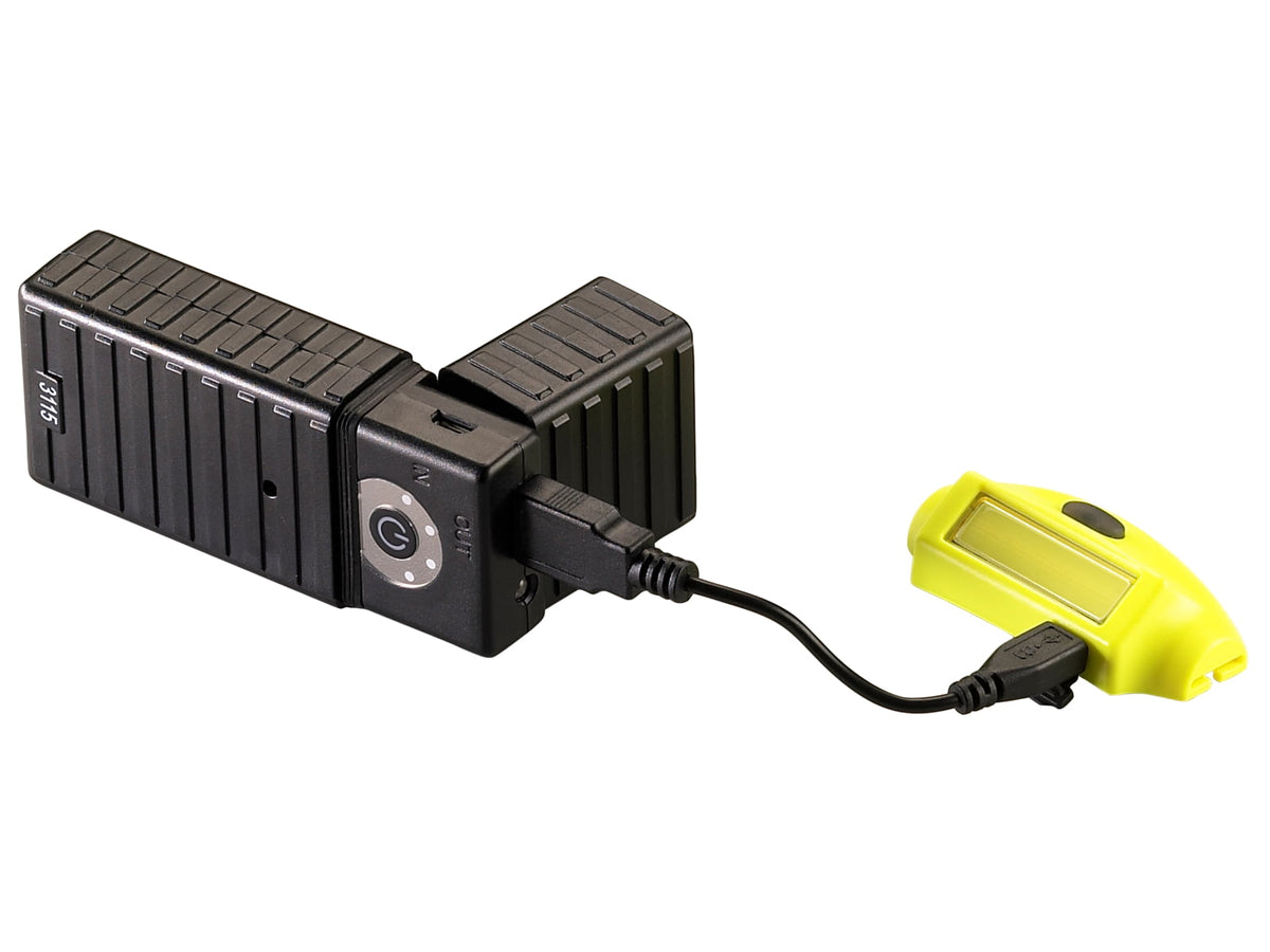 Streamlight Bandit Headlamp w/Head Strap/USB Cord Yellow 61700