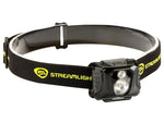 Streamlight Enduro Pro - with 3 AAA alkaline batteries elastic headstrap - Clam Black/Yellow