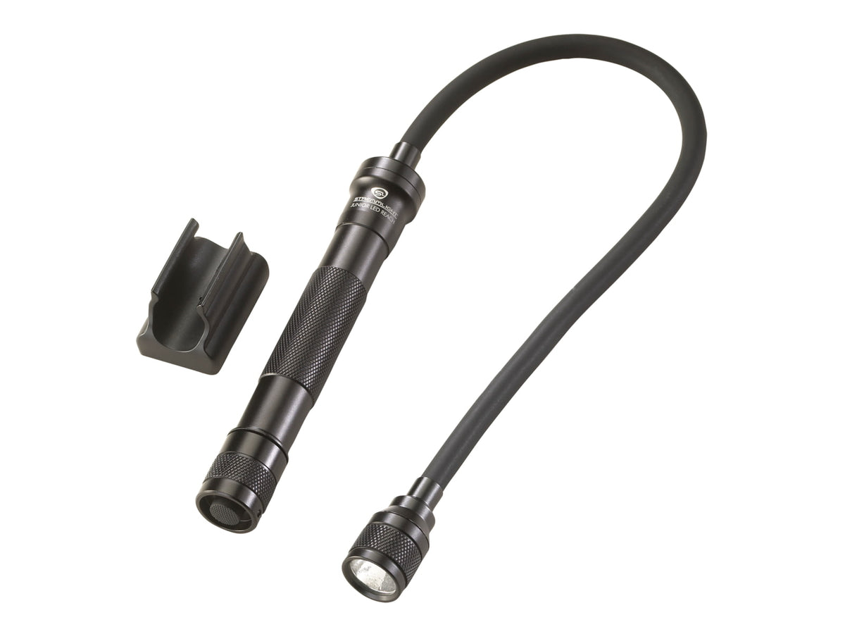 Streamlight Jr. Reach LED AA Flashlight w/Alkaline Batteries Black