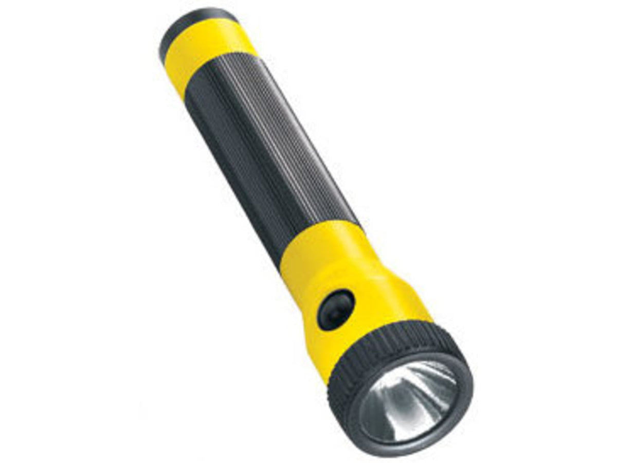 Streamlight Polystinger Rechargeable LED Flashlight Yellow w/ 120V AC Steady Charger