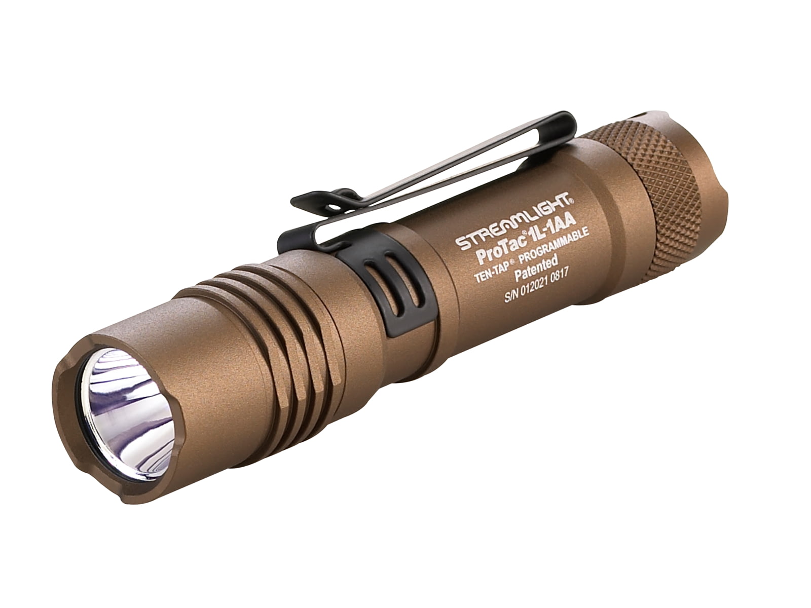 Streamlight PROTAC 1L-1AA Ultra-Compact White LED Flashlight 350 Lumens Coyote