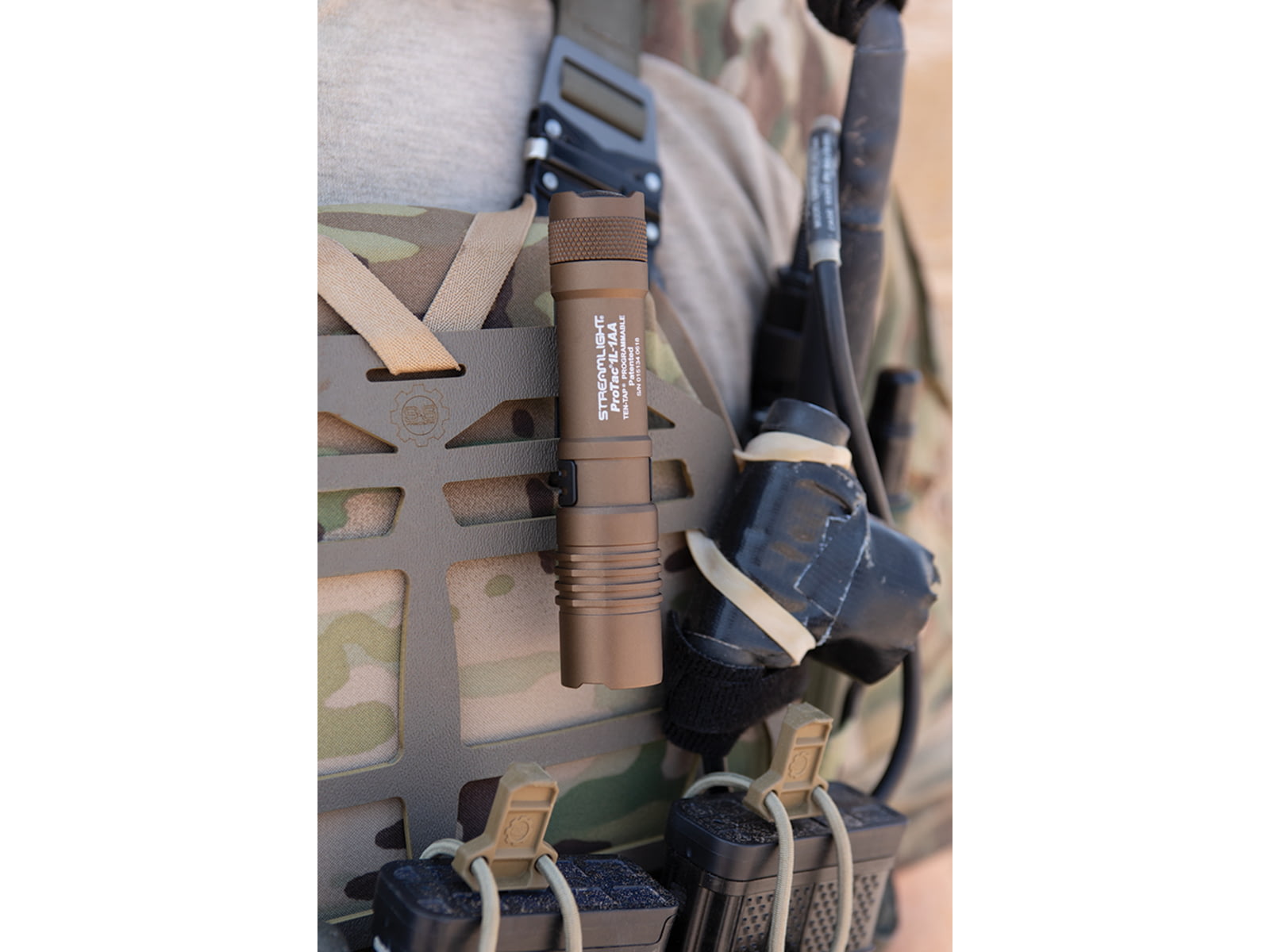 Streamlight PROTAC 1L-1AA Ultra-Compact White LED Flashlight 350 Lumens Coyote