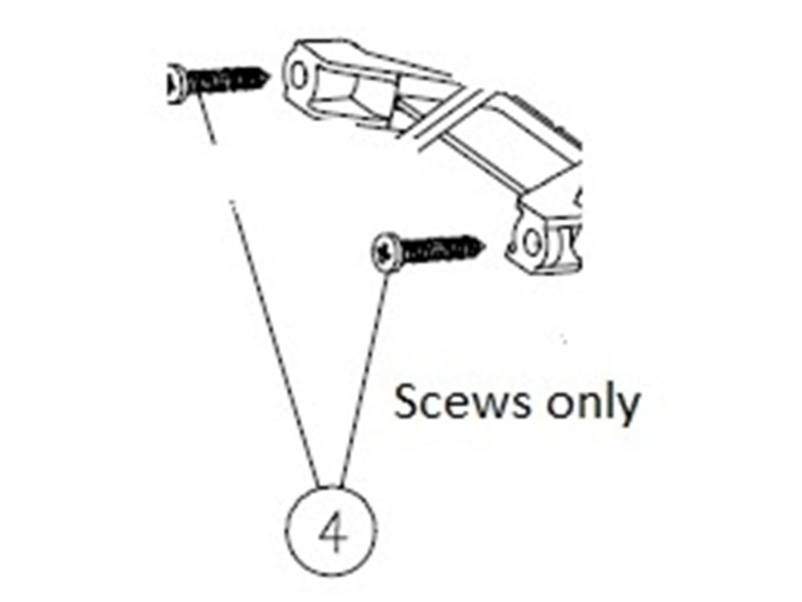 Streamlight Screw 10-16 X 1 Hi-Lo - Fire Vulcan LED