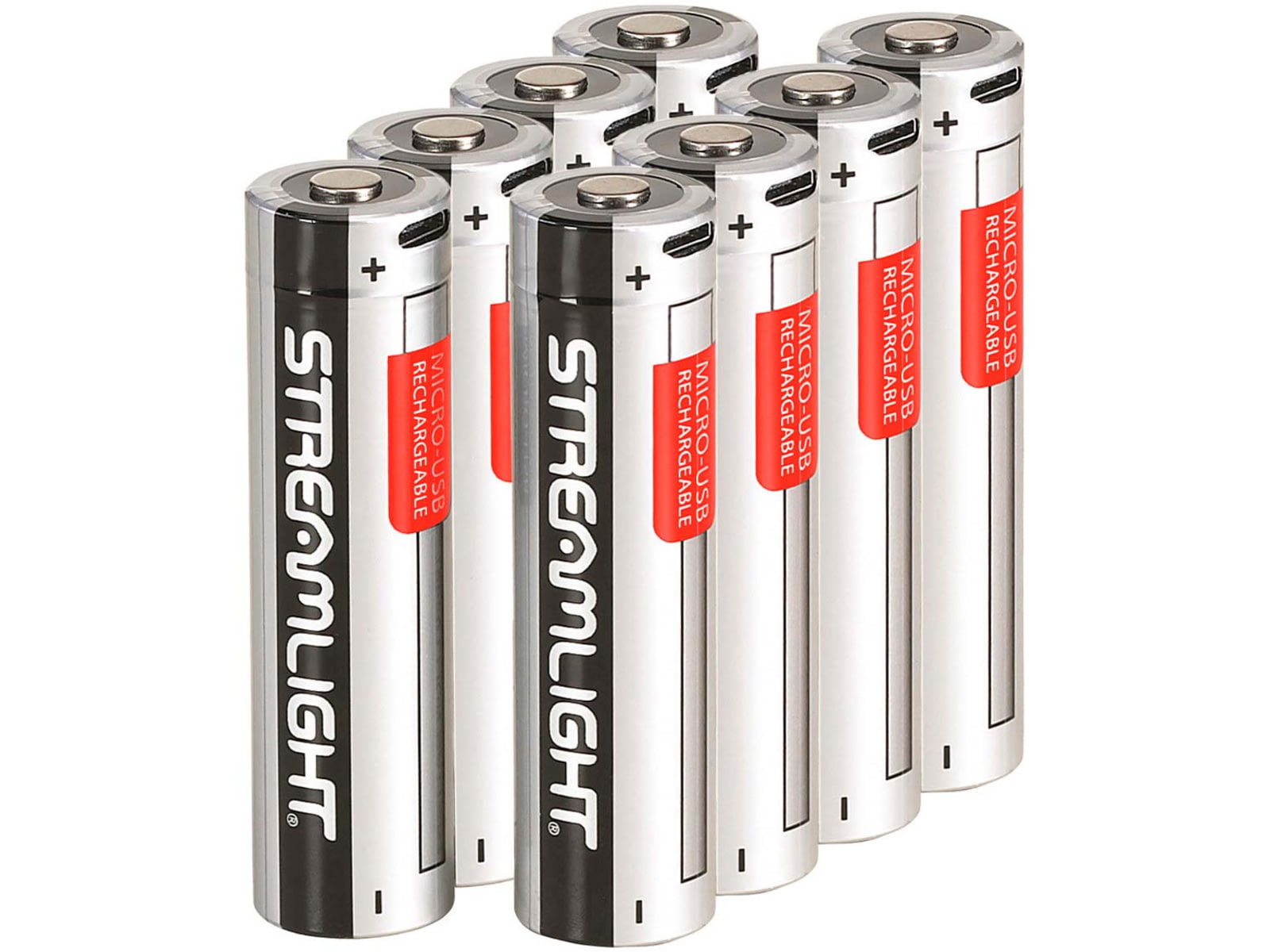 Streamlight Sl-b26 Protected Li-ion Usb Rechargeable Battery Pack - 8 Pack - 22105