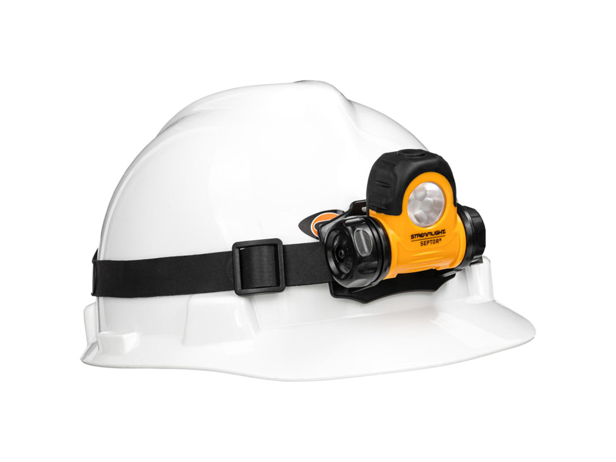 Streamlight Septor AAA 25-200 Lumens LED Headlamp Yellow