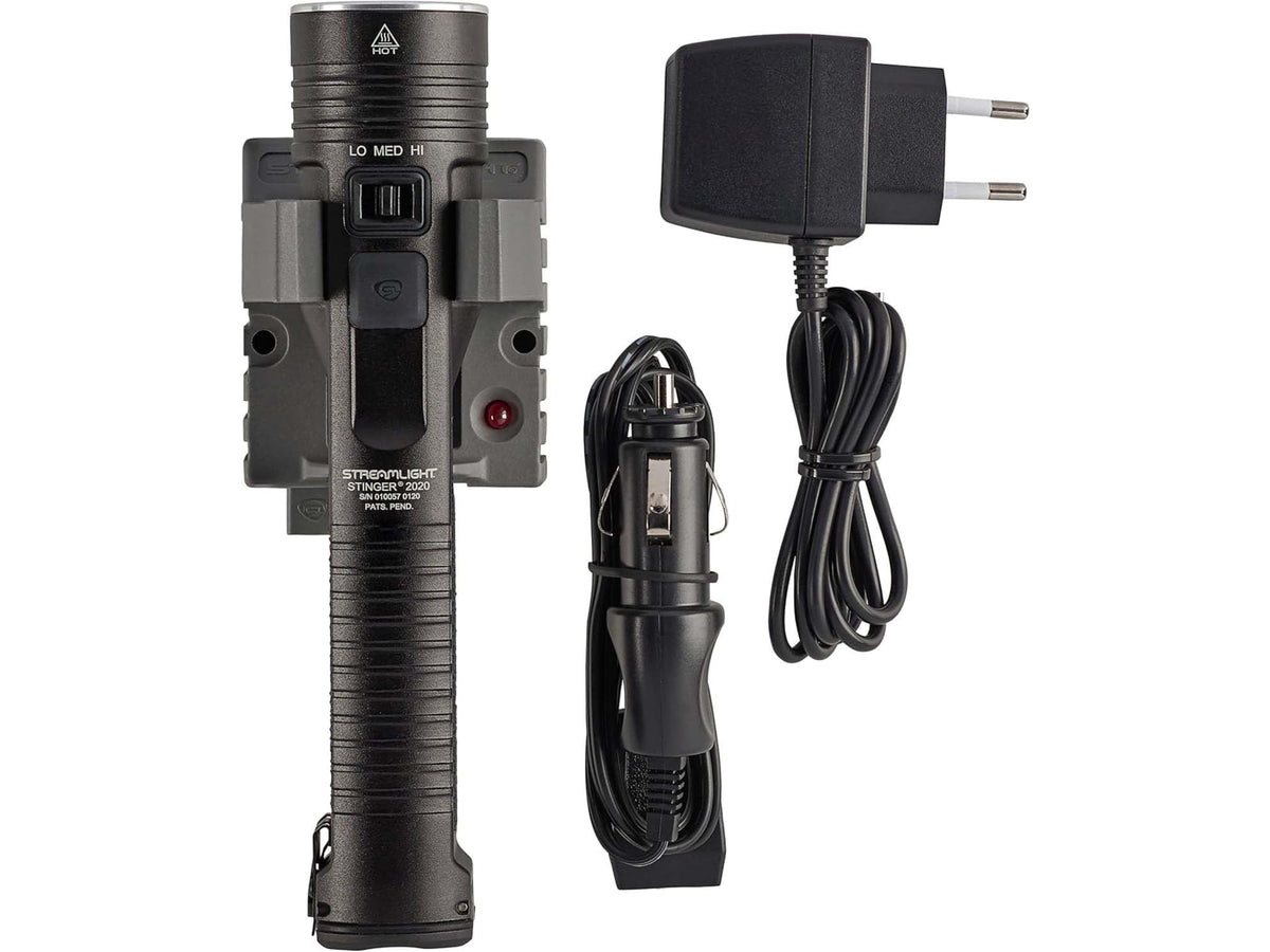 Streamlight Stinger 2020 Rechargeable 2000 Lumens LED Flashlight Black 78103