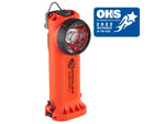 Streamlight Survivor X Safety-Rated Firefighters Right-Angle LED Flashlight Lithium Ion 120V/100V AC/12V DC White 250 Lumens Orange