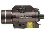 Streamlight TLR-2G LED Rail-Mounted Tactical Light CR123A Green/White 300 Lumens Black 69250