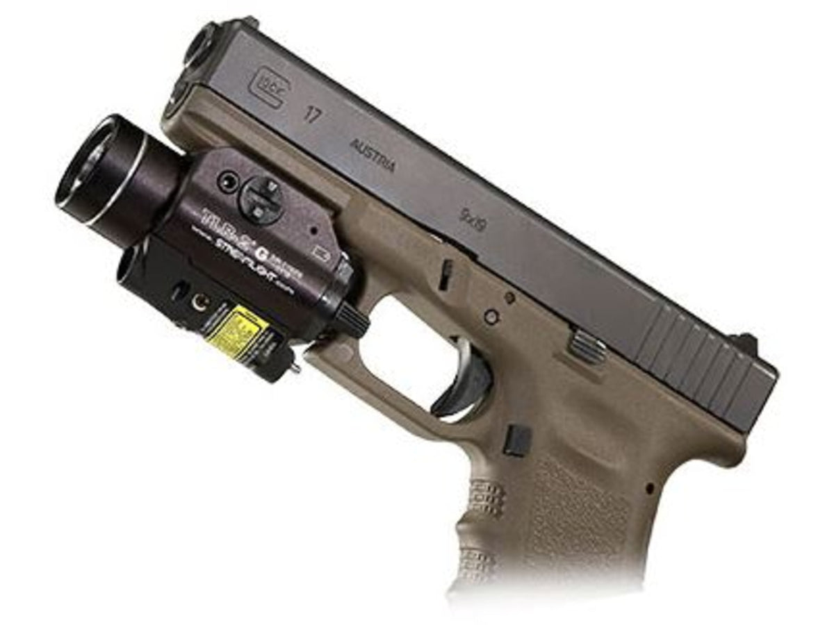 Streamlight TLR-2G LED Rail-Mounted Tactical Light CR123A Green/White 300 Lumens Black 69250