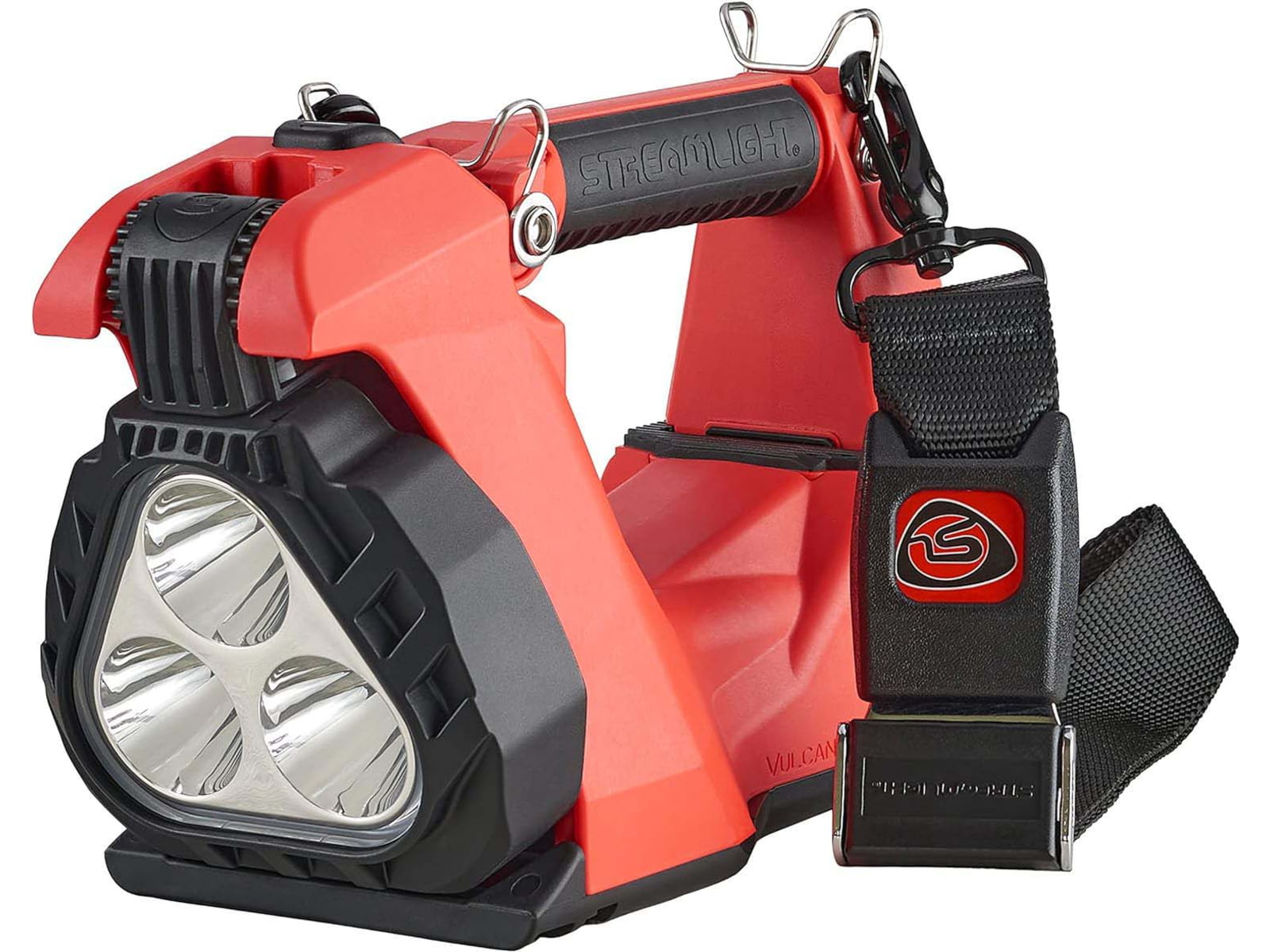 Streamlight Vulcan Clutch LED Lantern Lithium Ion White 120V/12V DC Charger 1700 Lumens Orange