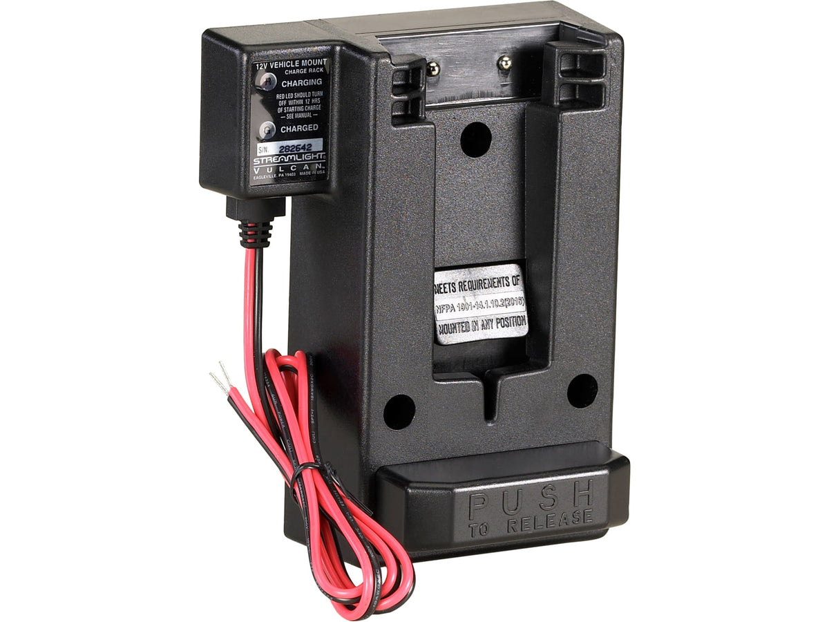 Streamlight Vulcan Series Direct Wire 12V DC Mounting Rack Black 44132