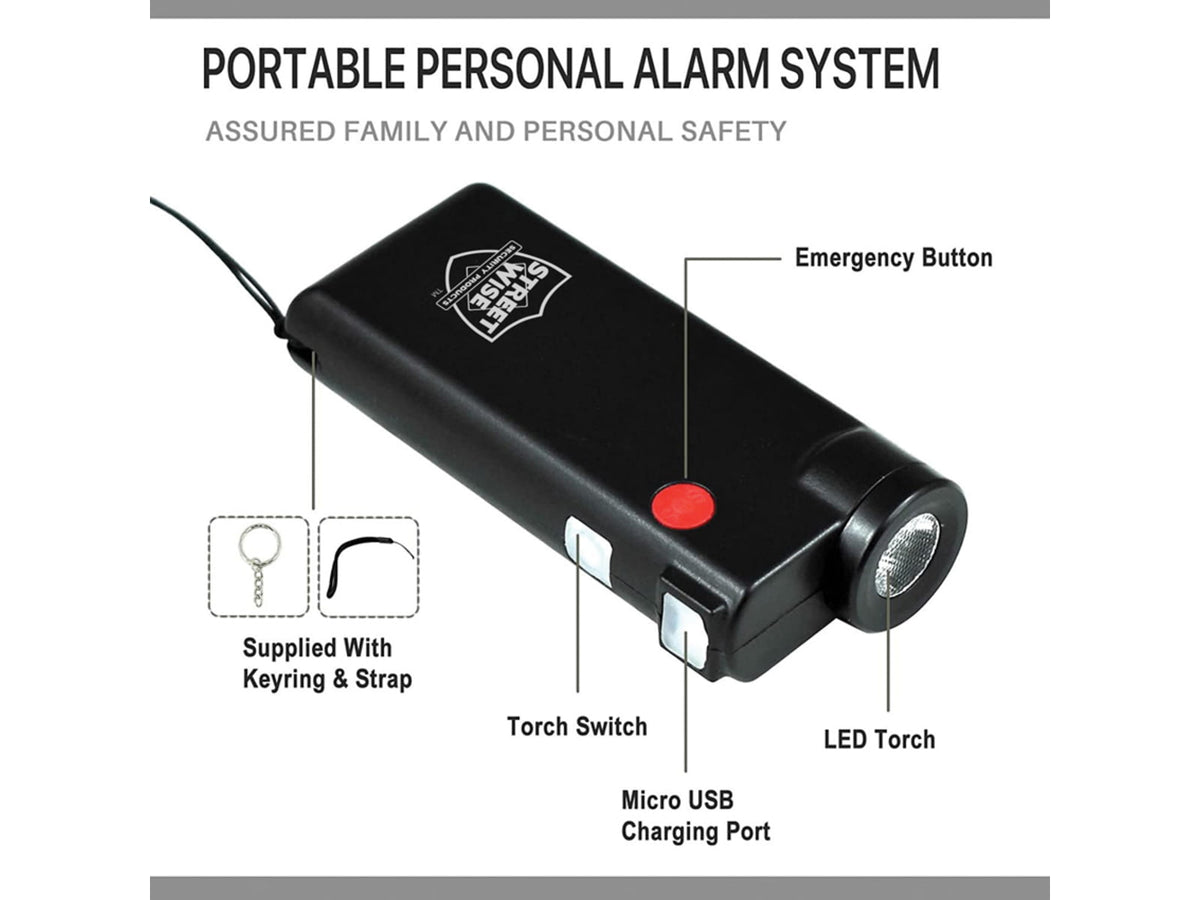 StreetWise Security Products Knight Light Alarm/Flashlight
