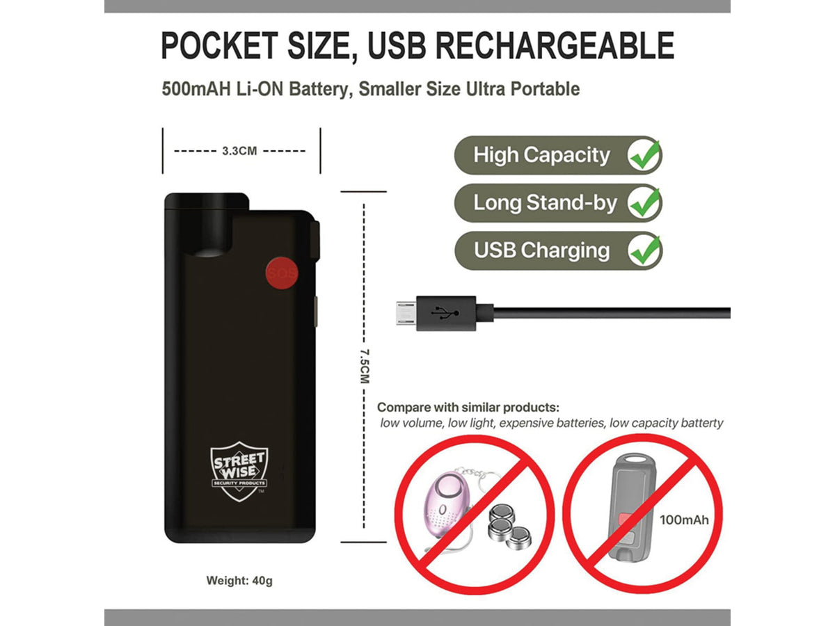 StreetWise Security Products Knight Light Alarm/Flashlight