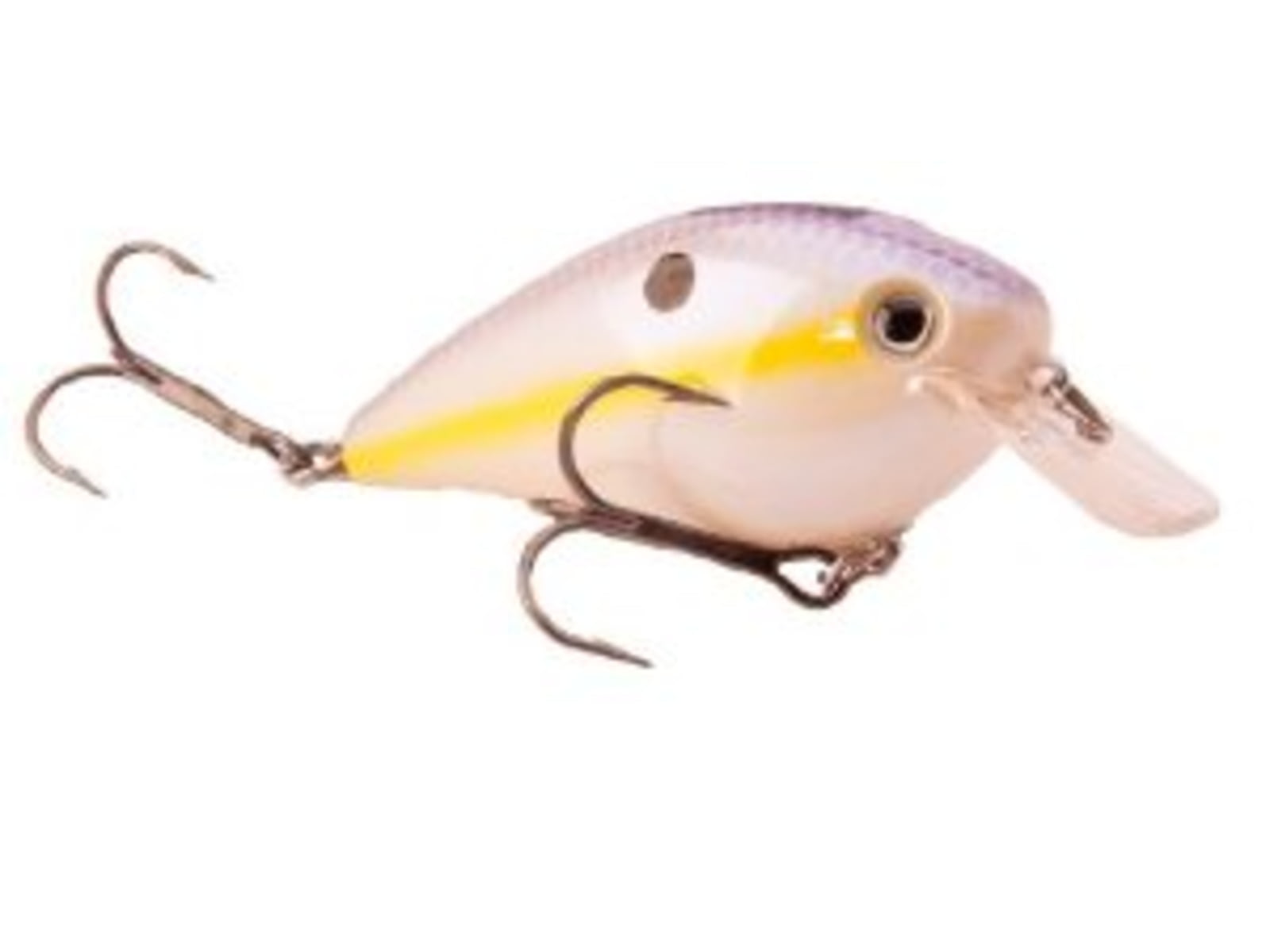 Strike King KVD 2.5 Squarebill Fishing Lure Shallow Diving Squarebill Crankbait Chartreuse Shad 5/8oz