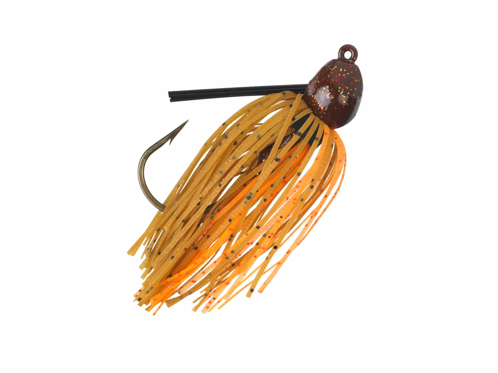 Strike King Bitsy Bug Mini Jig Fishing Lure Casting Jig Pumpkin Craw 3/16oz BBJ316-20A BBJ316-20