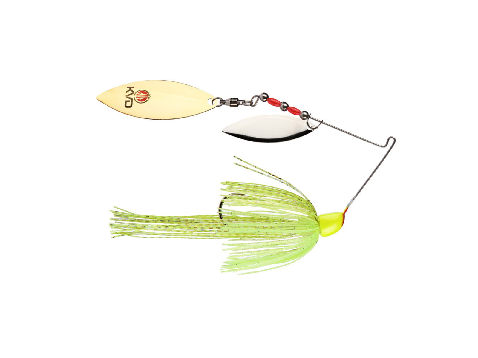 Strike King KVD Finesse Spinnerbait Fishing Lure Super Chartreuse 1/2oz FSB12WW-201SG FSB12WW-201SG