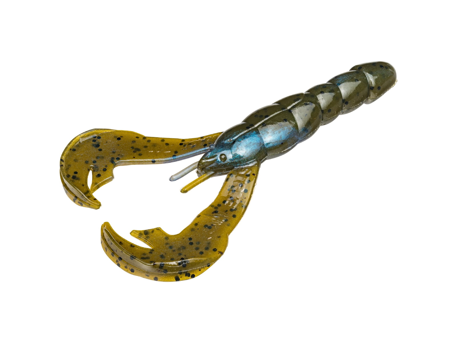 Strike King Rattlin'Rage Craw Fishing Lure Soft Plastic Craw Blue Craw 4in 5-Pack RGCRWR4-108 RGCRWR4-108