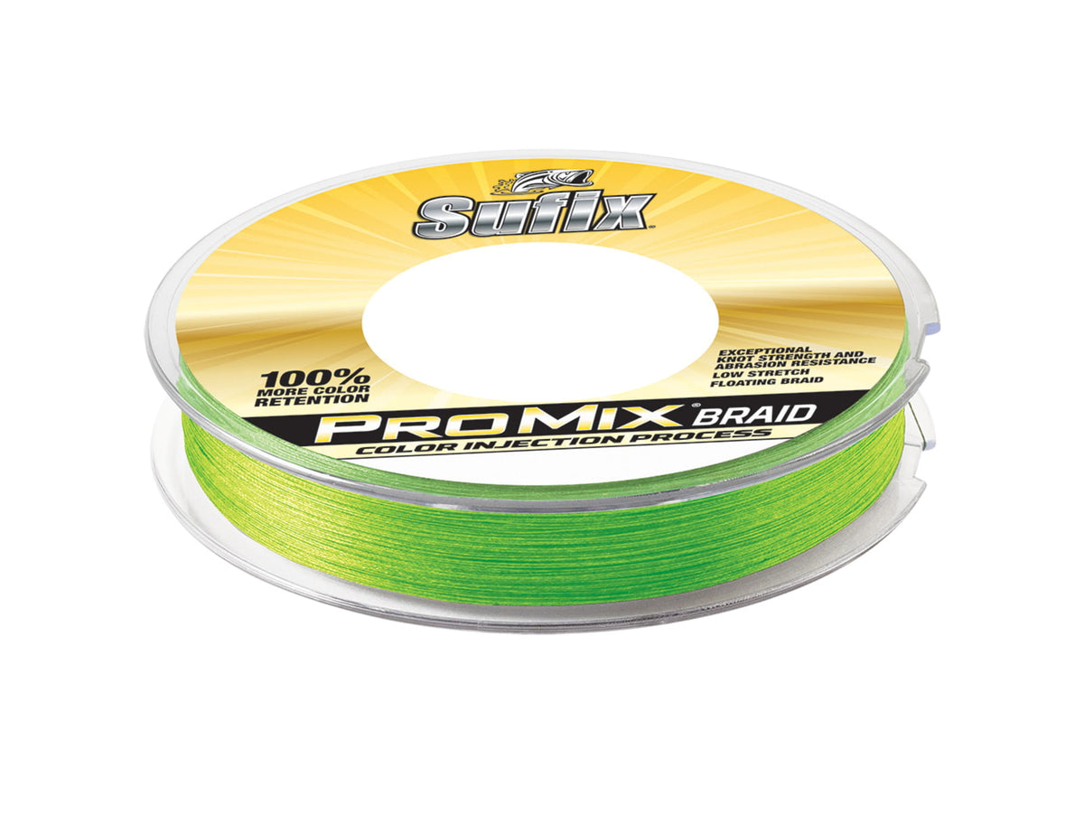 Sufix ProMix Braid - 65lb - Neon Lime - 300 yds 630-165L