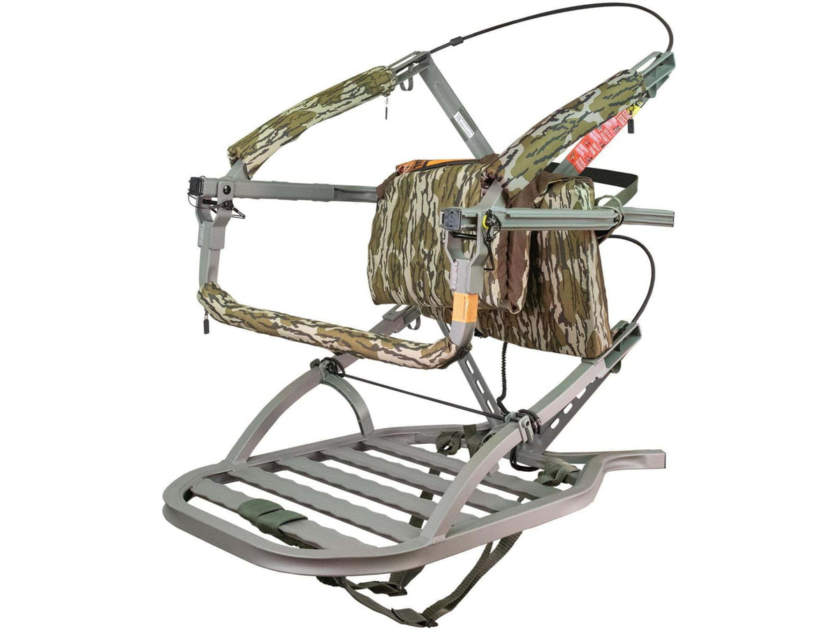 Summit Treestands Summit Dual Threat Treestand Mossy Oak Bottomlands Mossy Oak Bottomlands SU81145