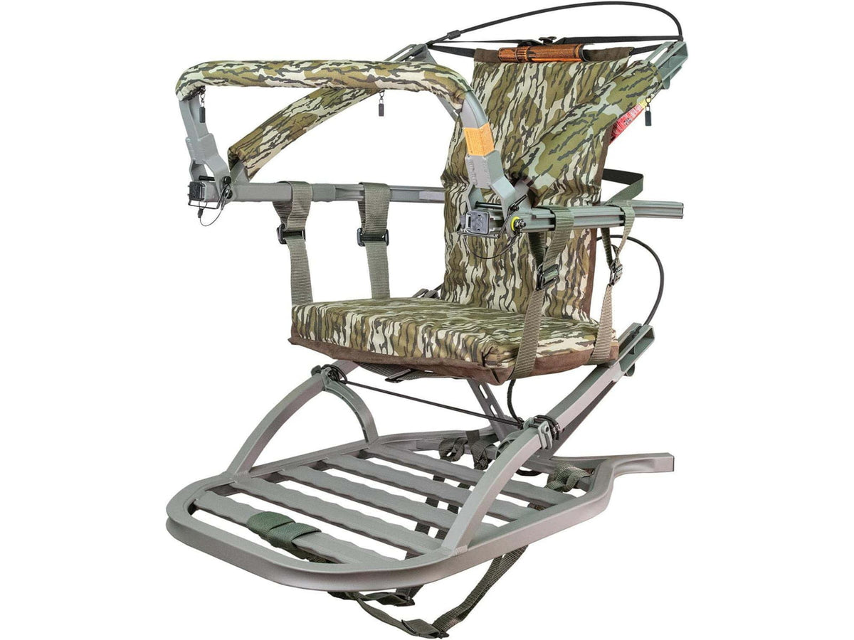 Summit Treestands Summit Dual Threat Treestand Mossy Oak Bottomlands Mossy Oak Bottomlands SU81145