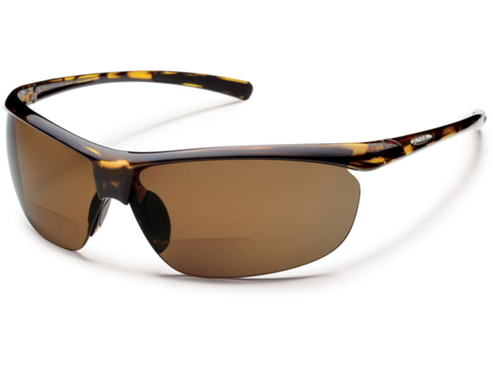 Suncloud Polarized Optics Zephyr +2.0 Sunglasses - Tortoise Frame Brown Polarized Polycarbonate Lenses