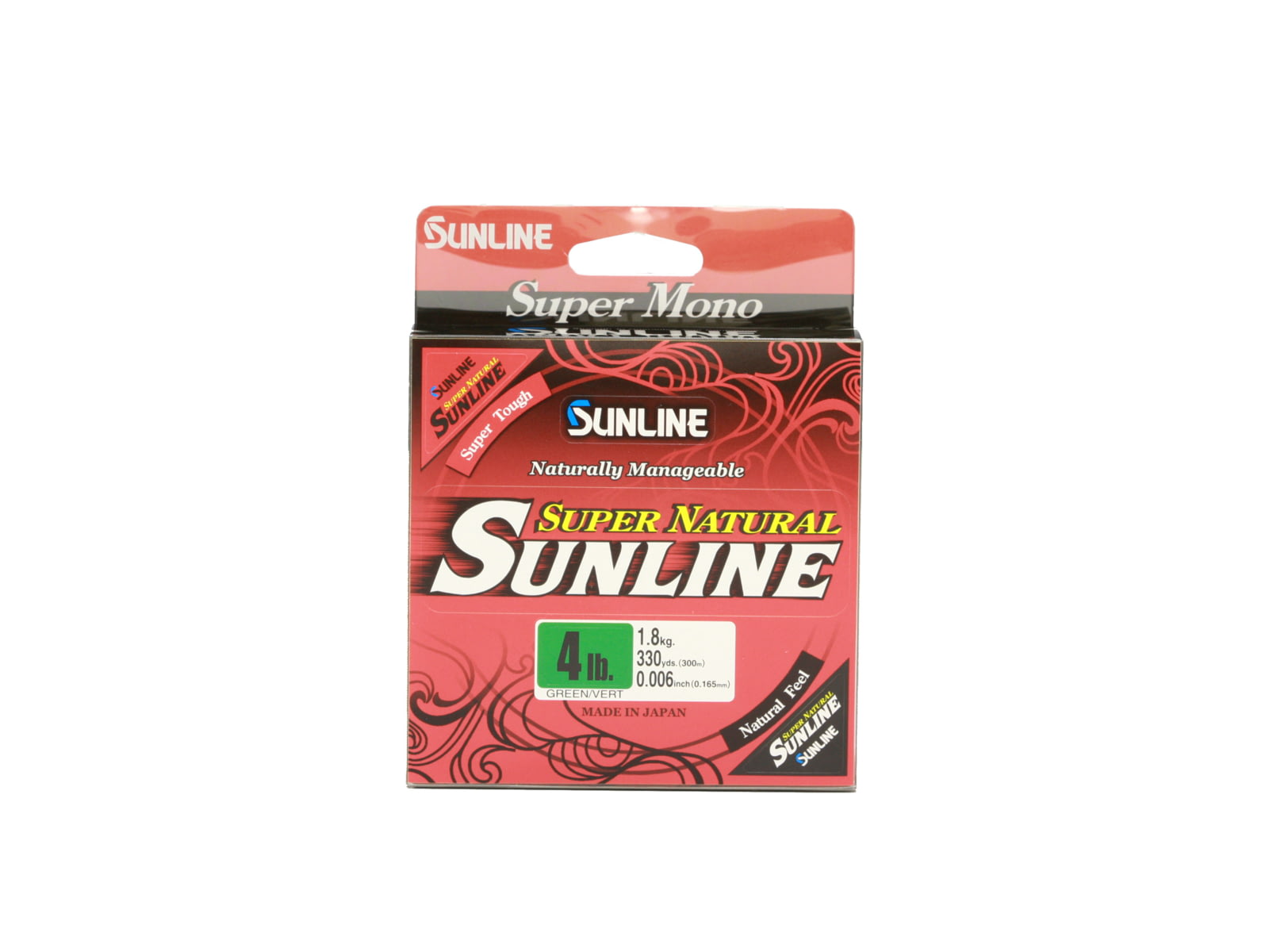 Sunline Super Natural Monofilament Line 12lb 330yd Jungle Green Spool 63758778