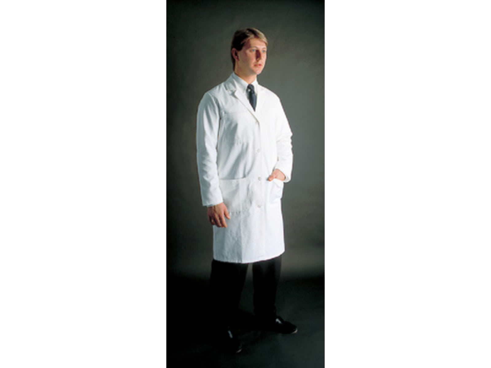 Superior Uniform Mens Cotton Twill Lab Coats Worklon 423-48