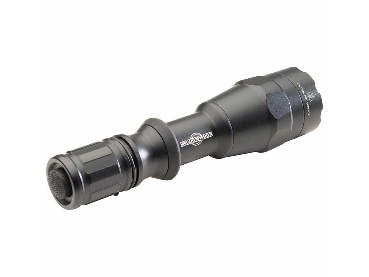 SureFire Auto Adjusting Dual Fuel LED Combat Flashlight Black P1RZ-IB-DF