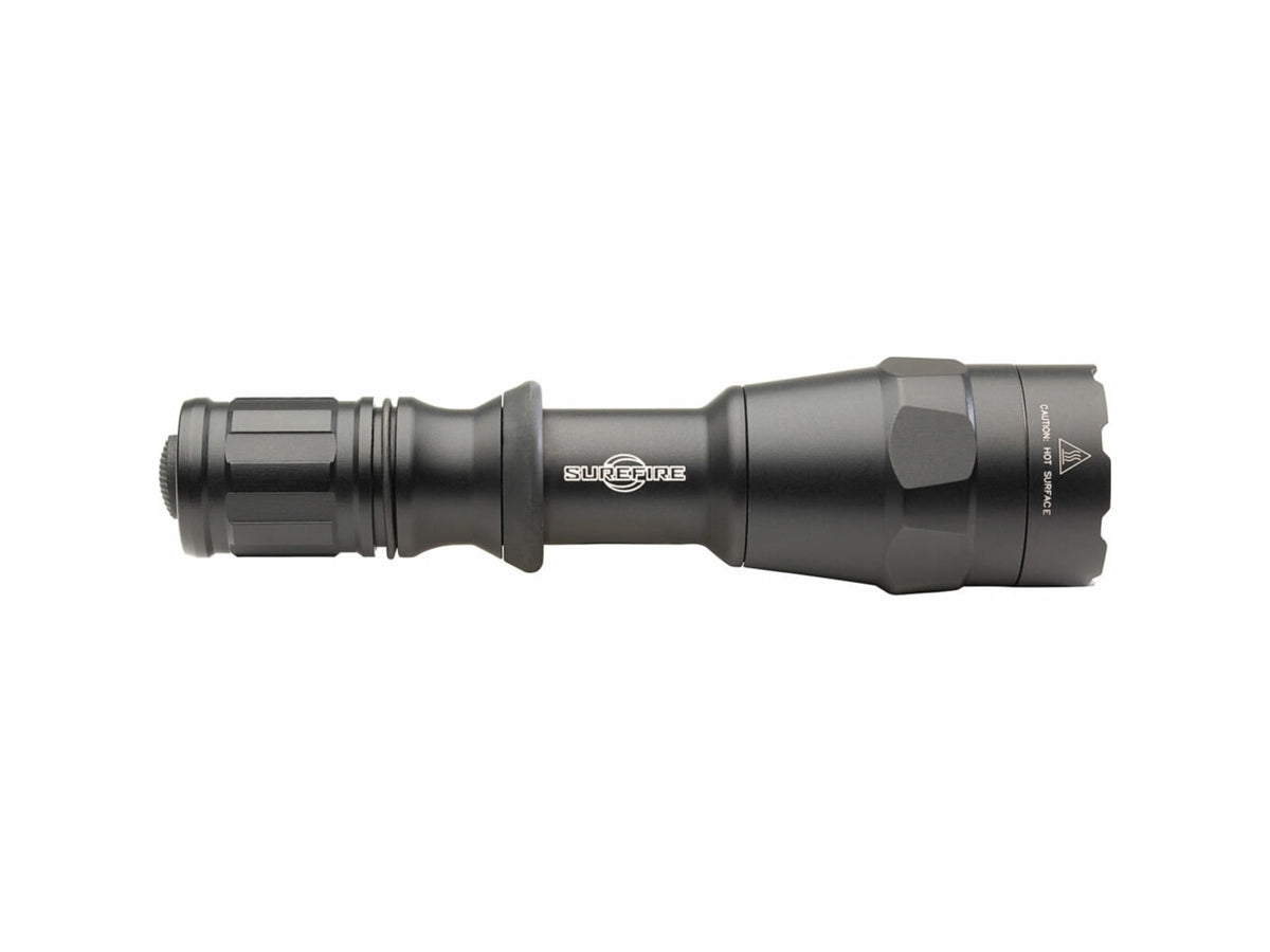 SureFire Dual Fuel LED Combat Flashlight w/Grip Ring Black P1RZ-B-DFT