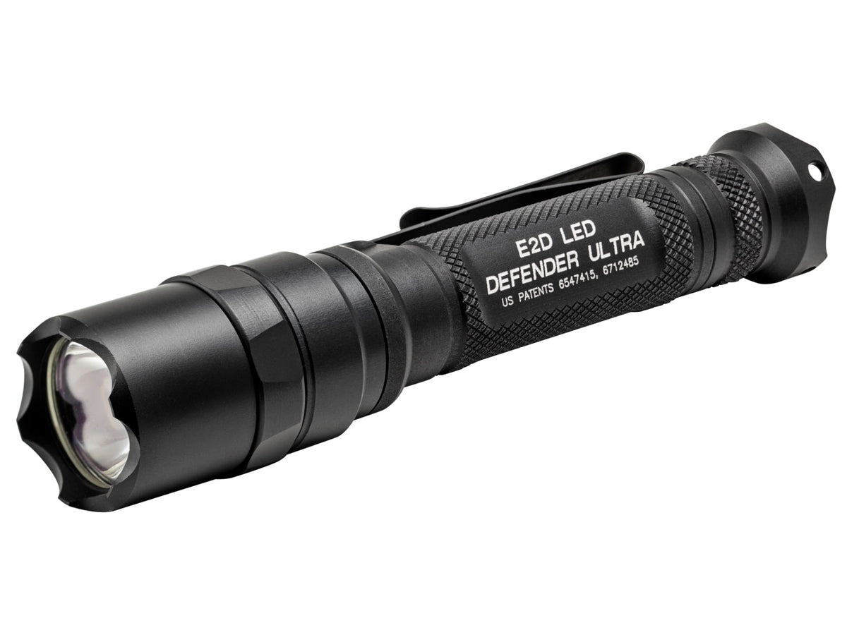 SureFire Led Defender Ultra Flashlight 5/1000 Lumens Click Switch Black NSN