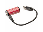 SureFire SF18350 Surefire Micro USB Lithium-Ion Rechargeable Battery