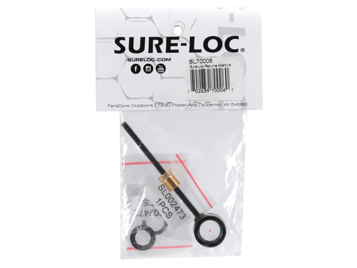 SureLoc SureLoc Recurve Aperture Holder Black/Silver SL70006