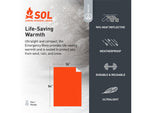 Survive Outdoors Longer Emergency Bivvy with Rescue Whistle