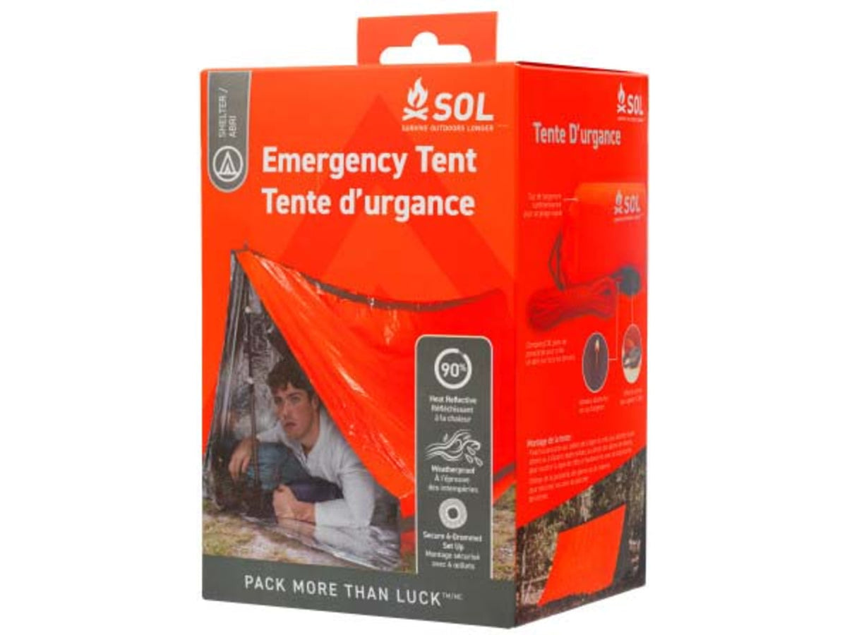 Survive Outdoors Longer Emergency Tent Orange 0140-1226