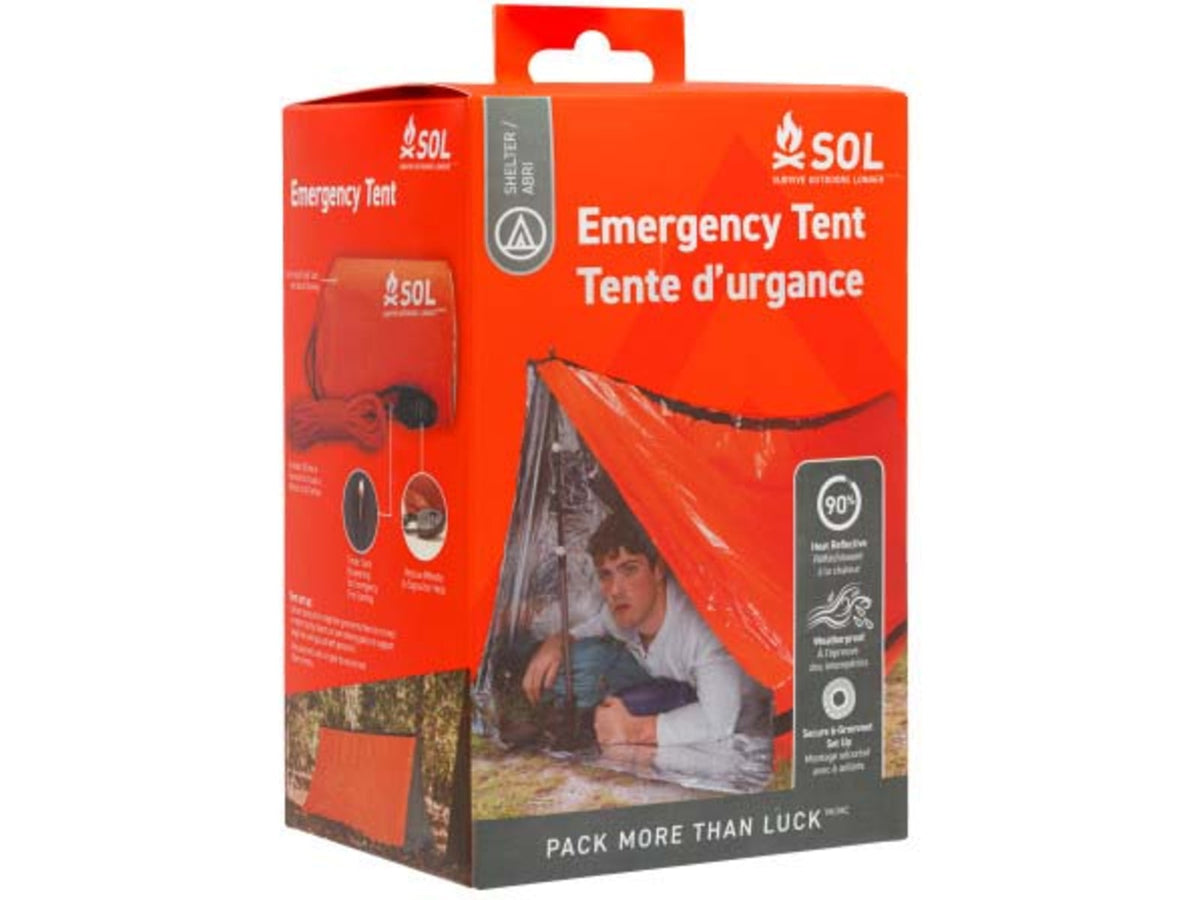 Survive Outdoors Longer Emergency Tent Orange 0140-1226