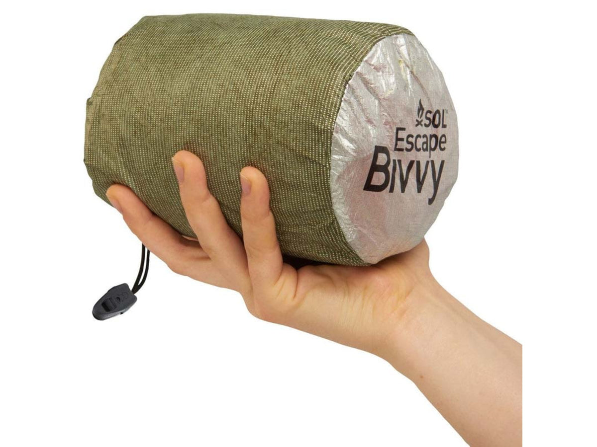 Survive Outdoors Longer Escape Bivvy With Hood Green