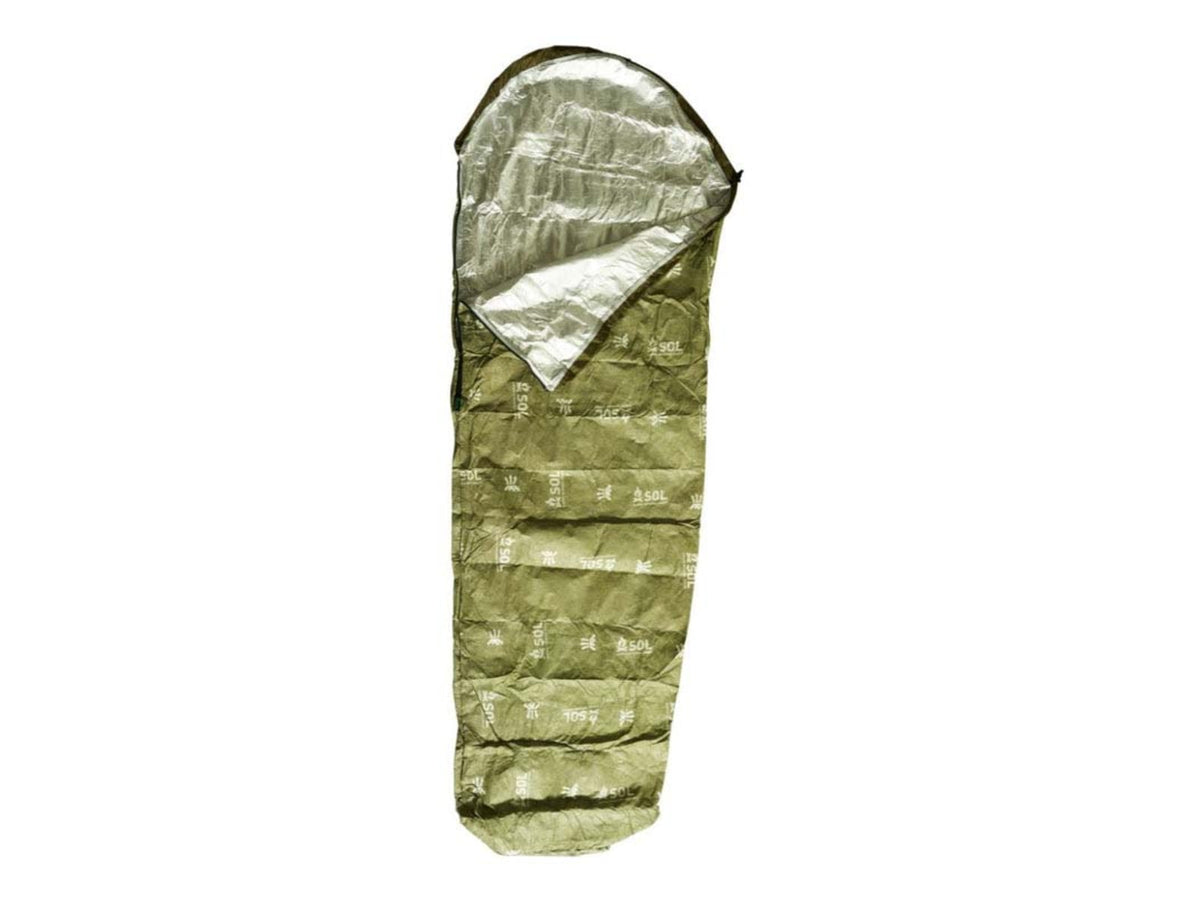 Survive Outdoors Longer Escape Bivvy With Hood Green