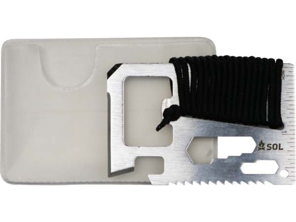 Survive Outdoors Longer PackIt Card Tool Silver 0140-0004