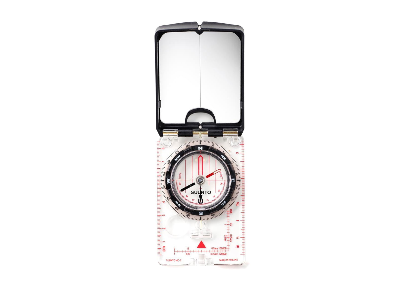 Suunto MC-2NH USGS Mirror Compass Clear One Size
