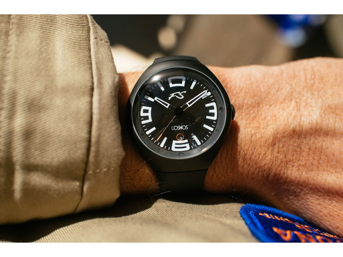 Szanto Icon Frank Stephenson Cosmos Watches Black Dial