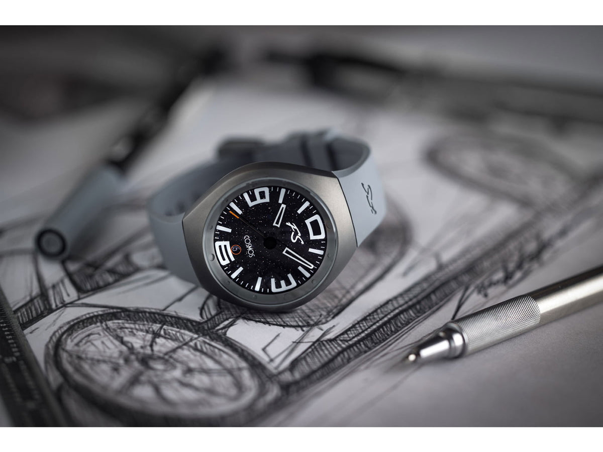 Szanto Icon Frank Stephenson Cosmos Watches Black Dial