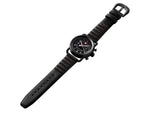 Szanto Icon Roland Sands Chrono Watches Black Dial Black Strap Black One Size IC RS 2252