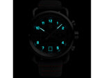 Szanto Icon Roland Sands Chrono Watches Black Dial Black Strap Black One Size IC RS 2252