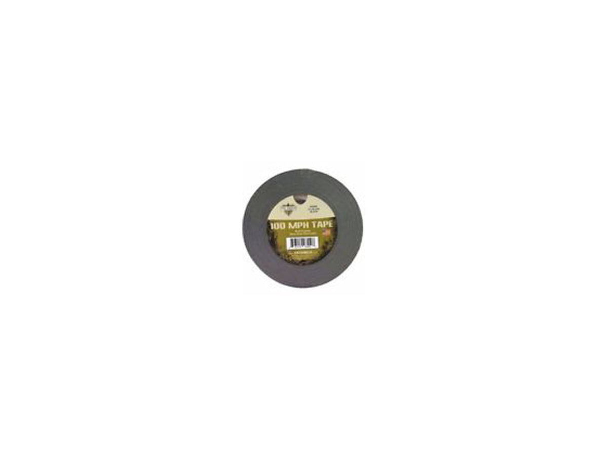 Tac Shield 100 Mph Tape - 2in/60 Yards Black 03982