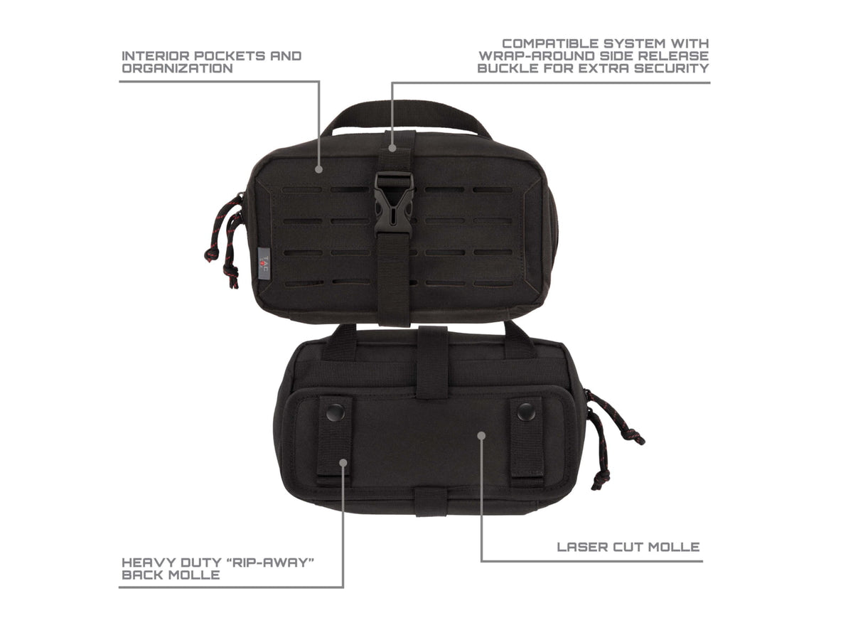 Tac-Six Detachment Tactical Accessory Pouch Black 10810