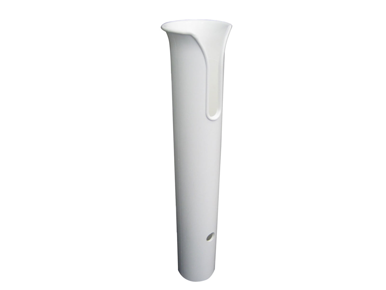 TACO Marine Poly Thru-Bolt Rod Holder w/Mounting Holes - No Hardware - White P04-011W