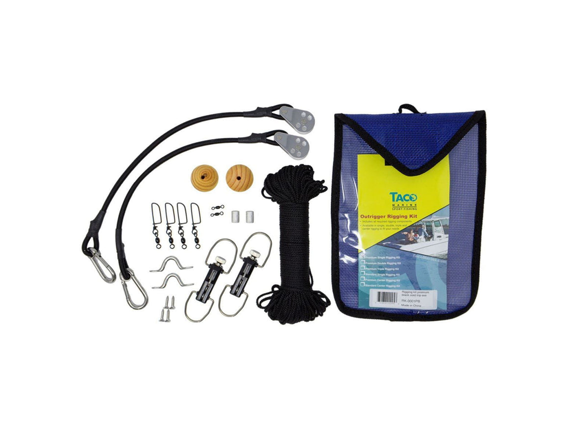 TACO Marine Premium Rigging Kit - Single RK-0001PB
